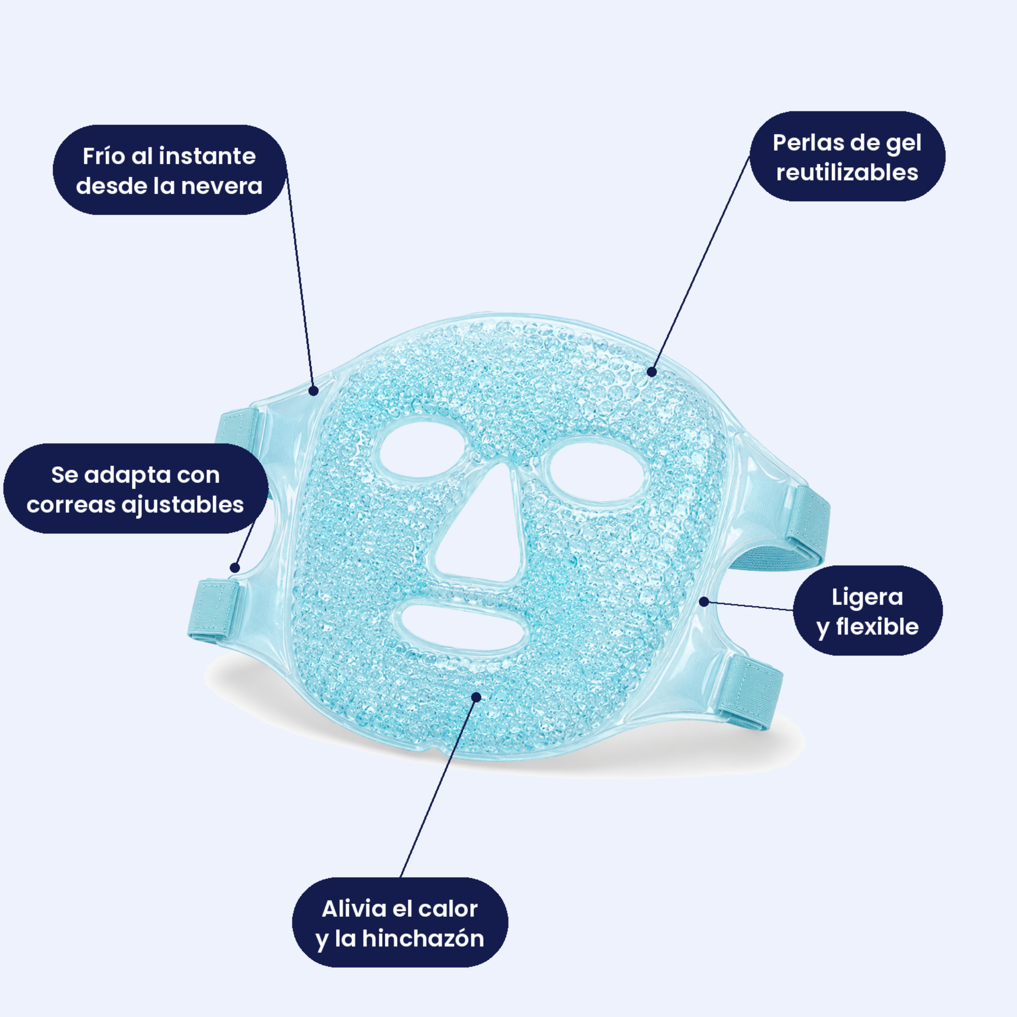 FreshMask™ Mascarilla de Gel Frío