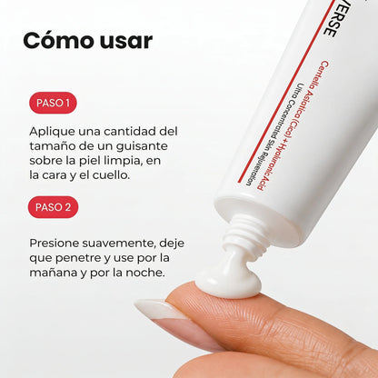 Para una piel que ha perdido firmeza, elasticidad y suavidad.