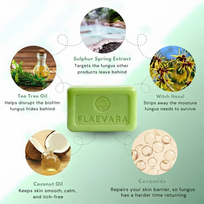 Flaevara™ Tea Tree Antifungal Soap