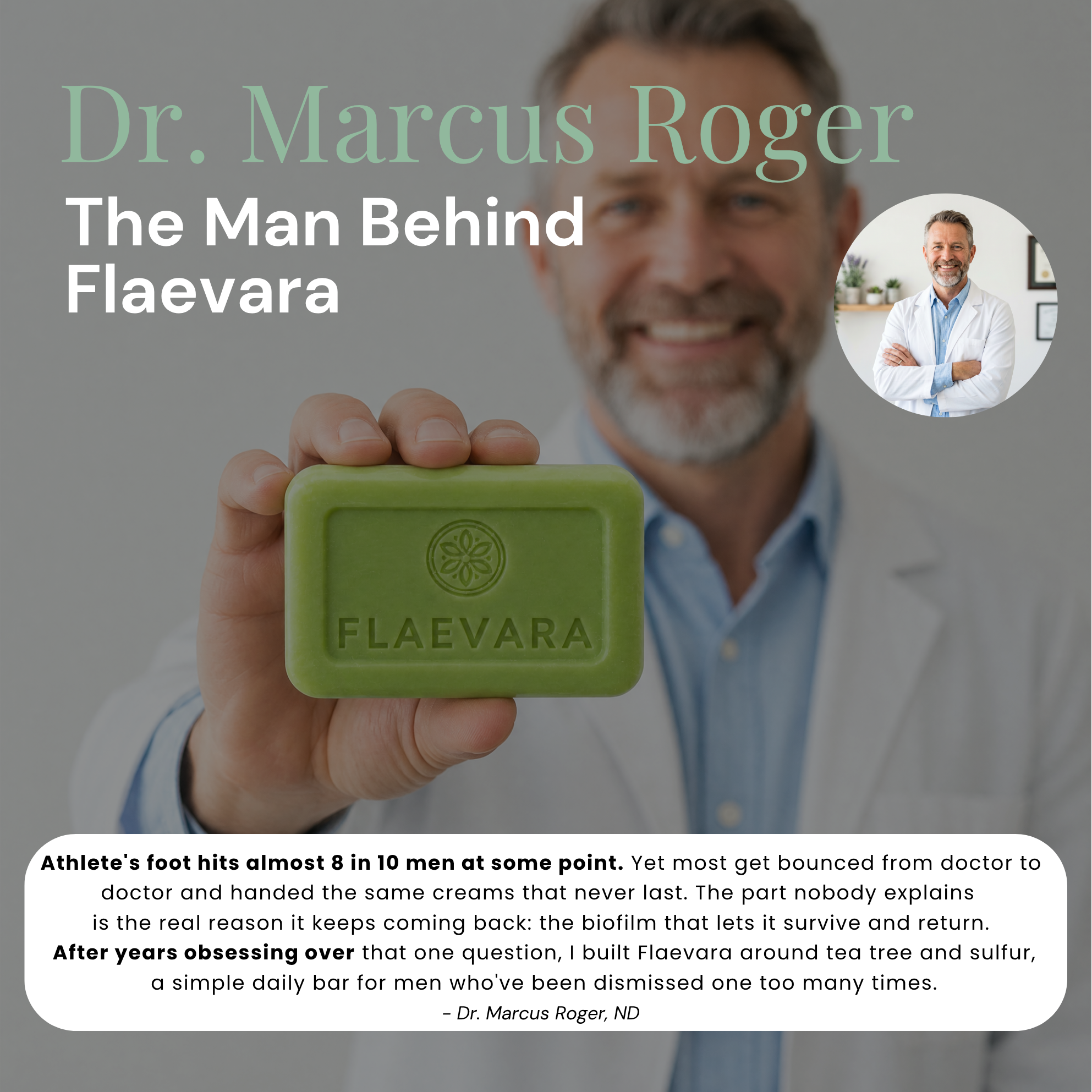 Flaevara™ Tea Tree Antifungal Soap