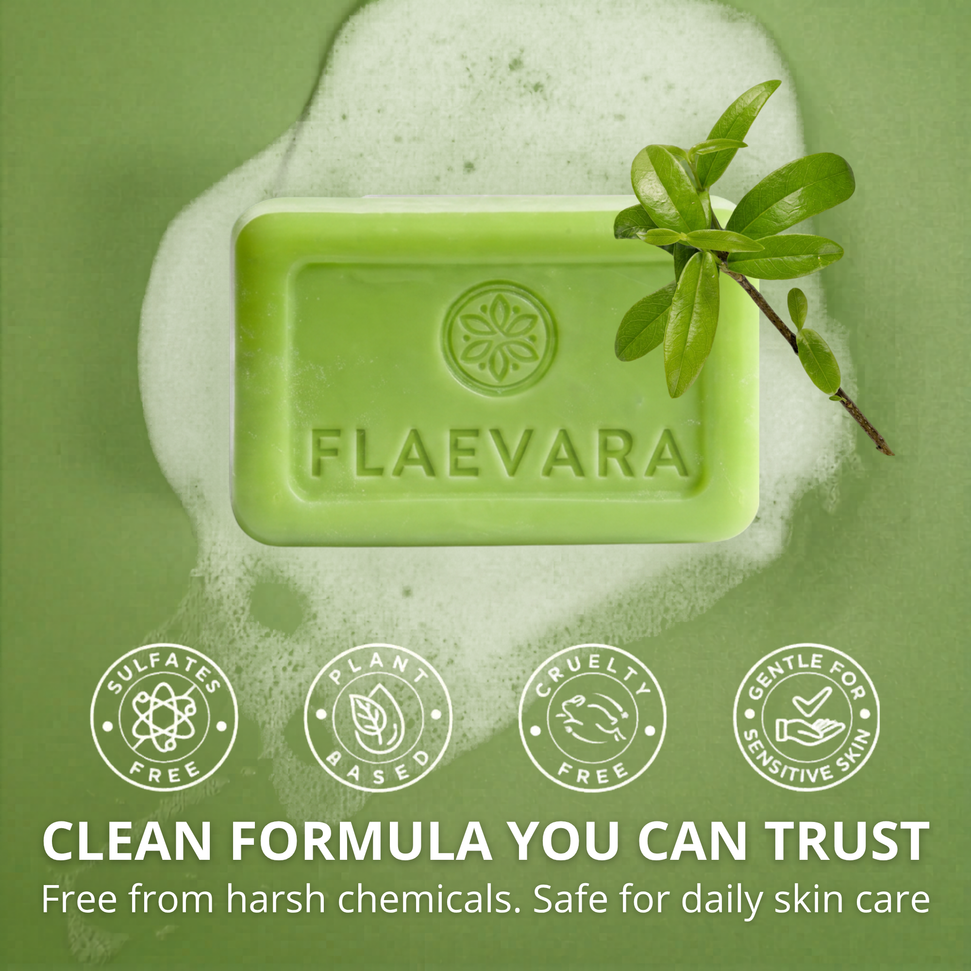 Flaevara™ Tea Tree Antifungal Soap