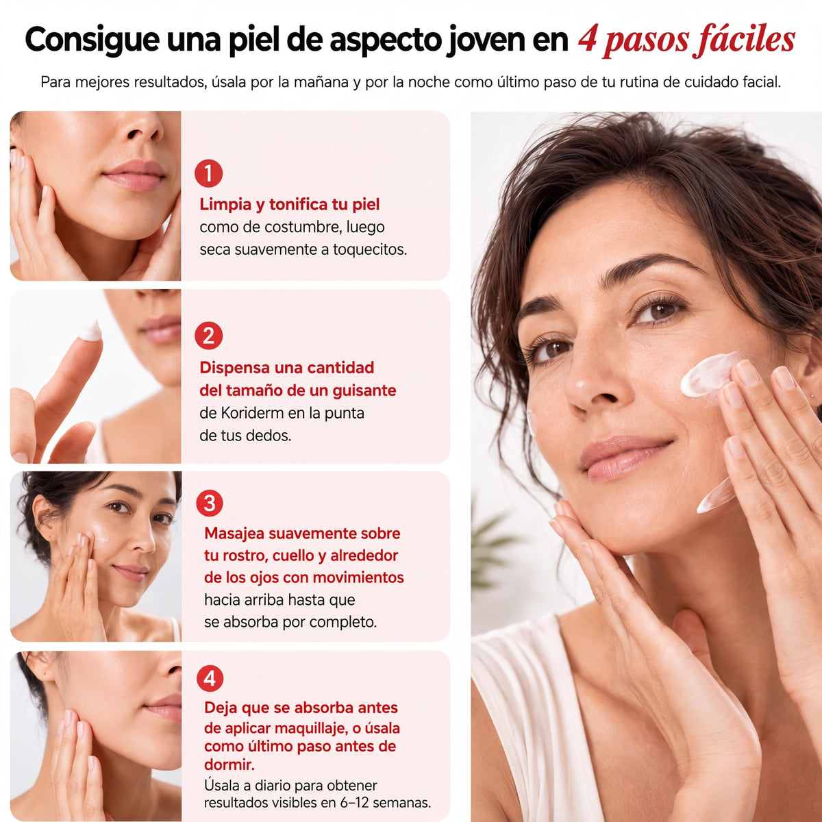 Koriderm+™ Crema Antiedad Rejuvenecedora