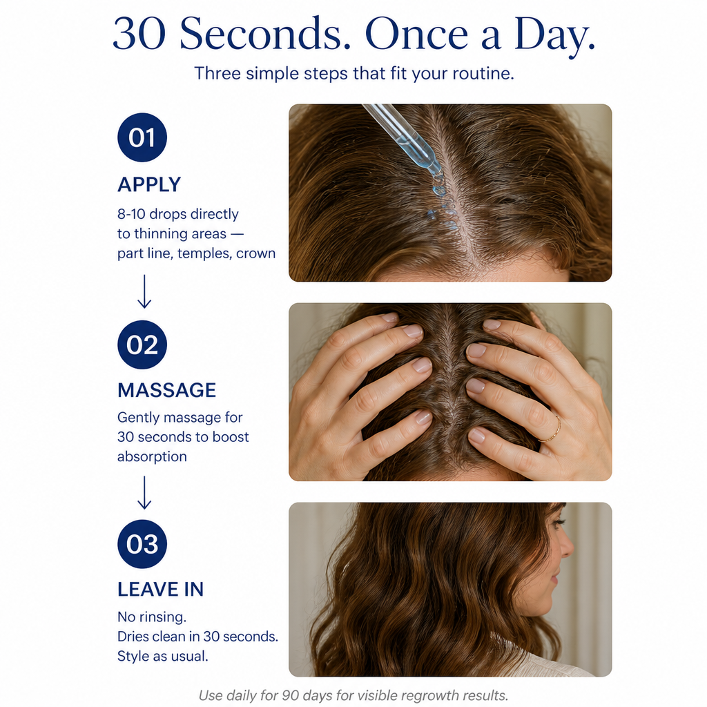 Flaevara™ Advanced Peptide Hair Growth Serum