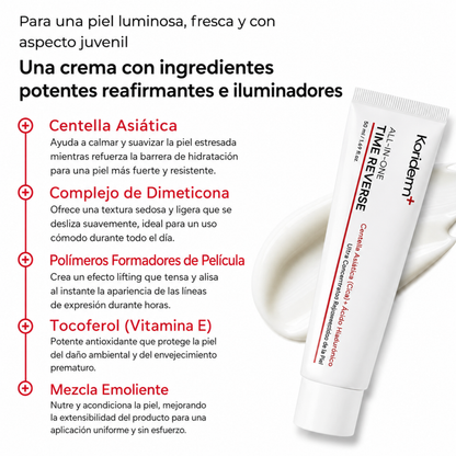 Para una piel que ha perdido firmeza, elasticidad y suavidad.