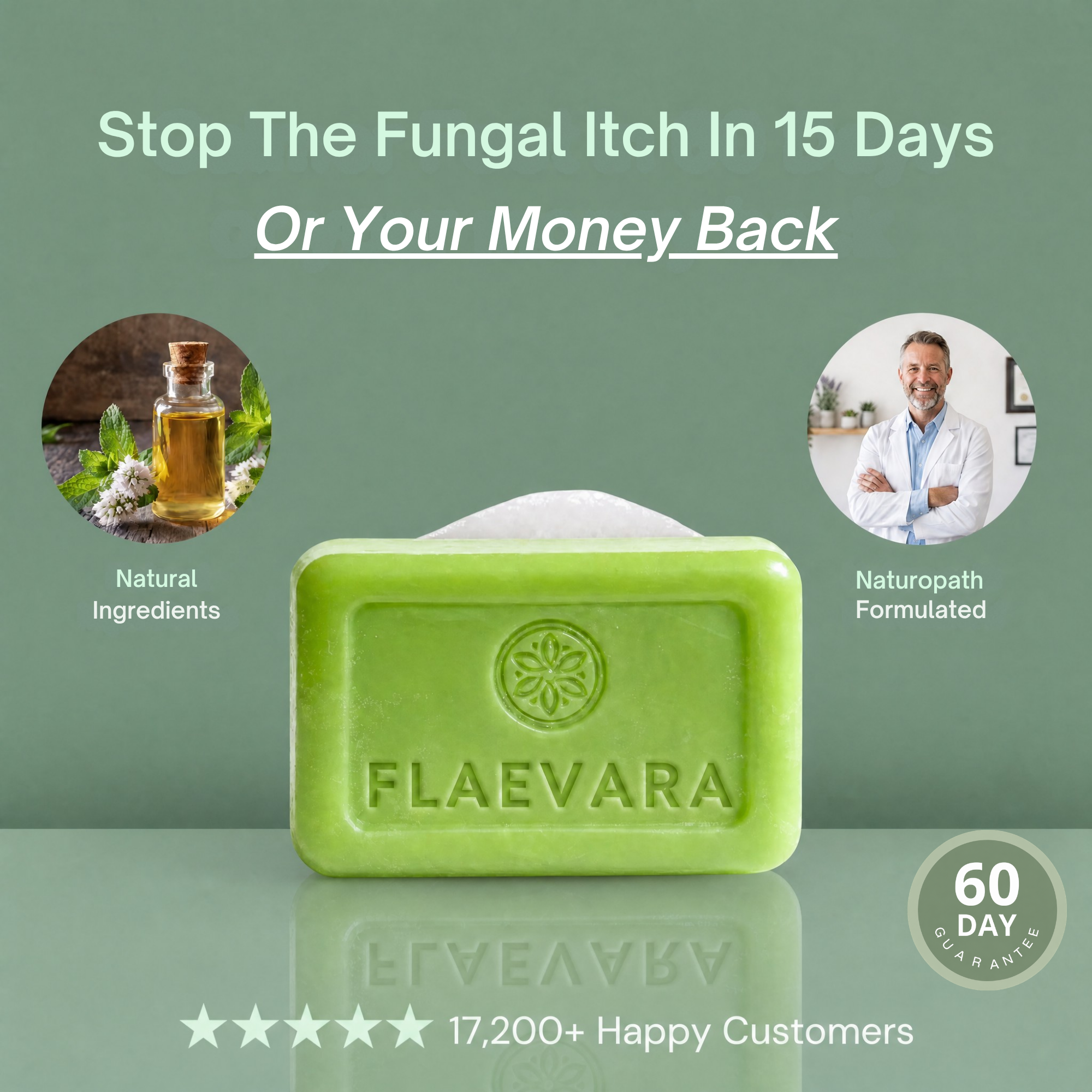 Flaevara™ Tea Tree Antifungal Soap